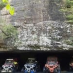 atvs under bluff